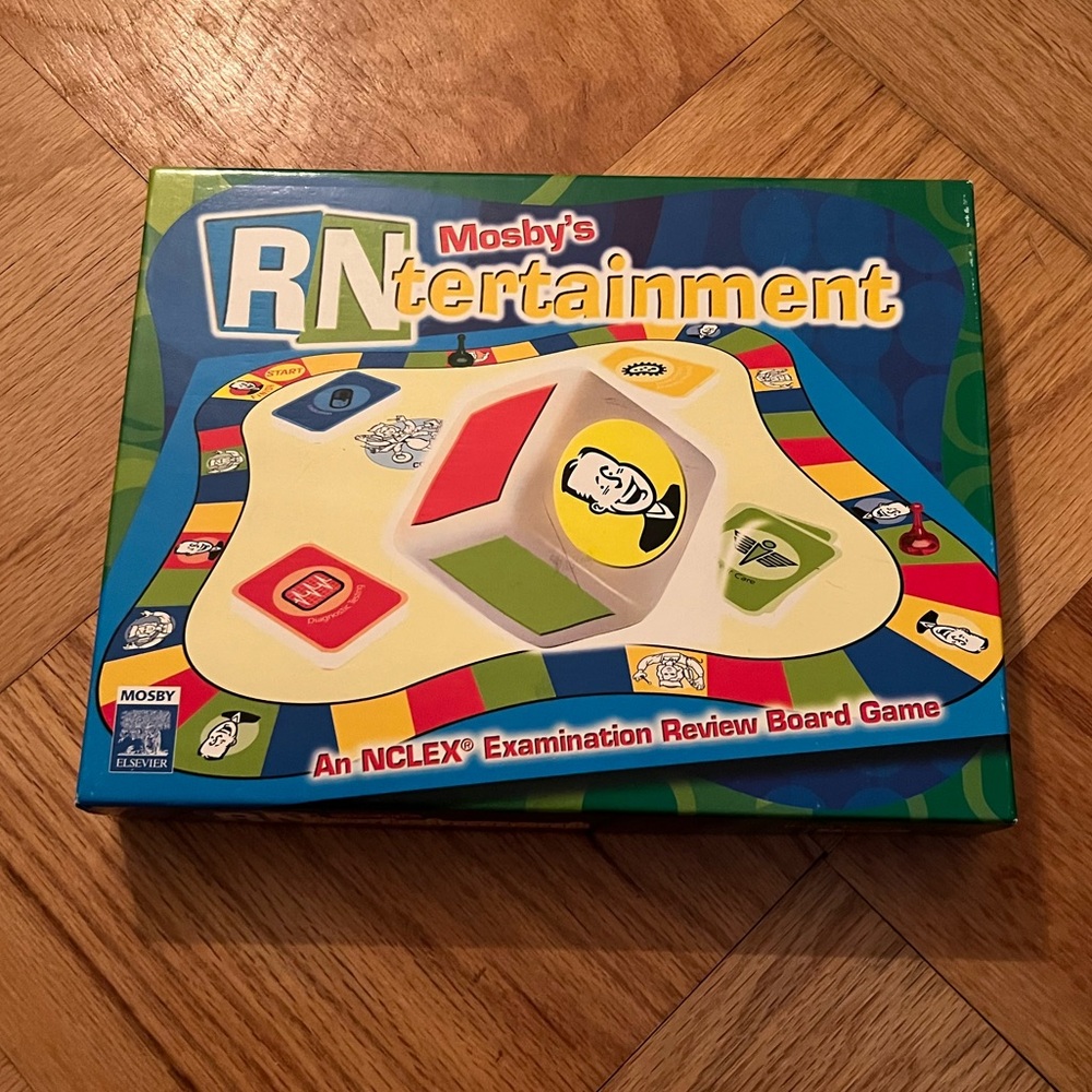MOSBY'S RNtertainment NCLEX Nursing Examination Review Board Game